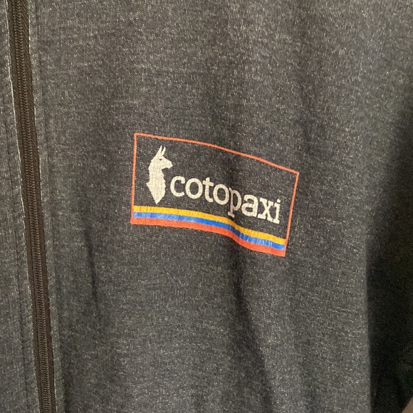 COTOPAXI Blue/Gray Full Zip Hoodie M-XS W-Small - Picture 2 of 3